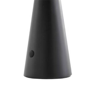 Lindby LED solárna stolová lampa Lirinor čierny plast 13 cm