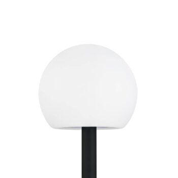 Lindby LED solárne lampy Lago, RGBW, sada 3, gule, zemný hrot