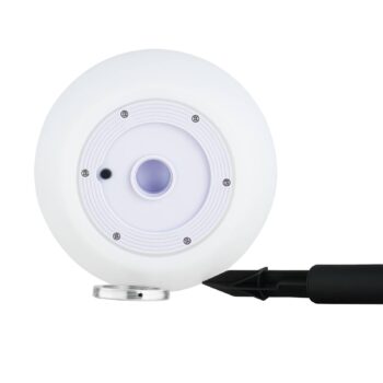 Lindby LED solárne lampy Lago, RGBW, sada 3, gule, zemný hrot