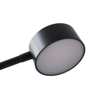 Lindby LED stojacia lampa Maori, 140 cm, čierna, CCT, stmievateľná