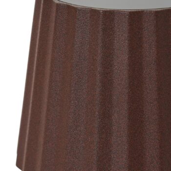 Lindby LED stolová lampa Esali, hrdzavohnedá, IP65