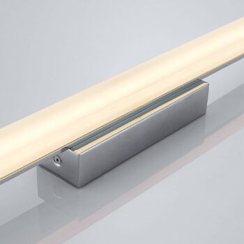 Lindby LED stropné kúpeľňové svietidlo Levke, 100 cm, stmievateľné, IP44
