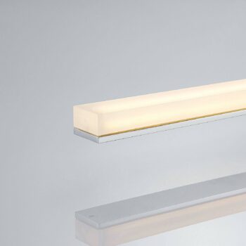 Lindby LED stropné kúpeľňové svietidlo Levke, 100 cm, stmievateľné, IP44