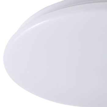 Lindby LED stropné svietidlo Eovi, Ø 33 cm, biela, 3 000 K, okrúhle
