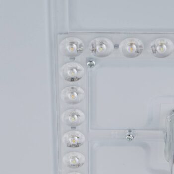 Lindby LED stropné svietidlo Jutis, béžová farba, morské riasy, Ø 50 cm