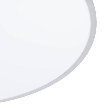 Lindby LED stropné svietidlo Narima, 4 000 K, Ø 100 cm, strieborná