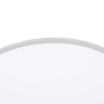 Lindby LED stropné svietidlo Narima, 4 000 K, Ø 80 cm, strieborná