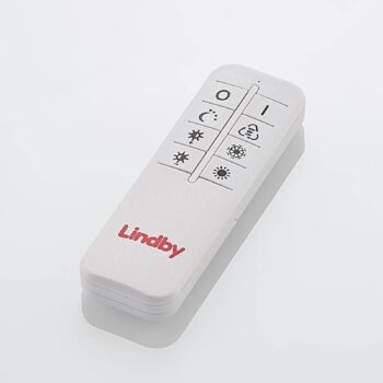 Lindby LED stropné svietidlo Quiana, CCT, hranaté, čierne, 42 cm