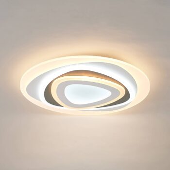 Lindby LED stropné svietidlo Rebeka, Ø 50 cm, CCT, diaľkové ovládanie