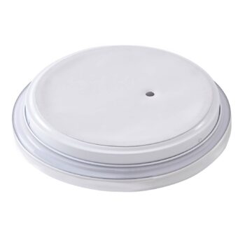 Lindby LED stropné svietidlo Silvryn chróm/biely plast 3000K