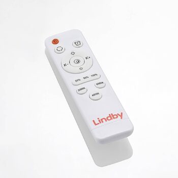 Lindby LED stropné svietidlo Sleya Ø 50 cm, biele, CCT, stmievateľné