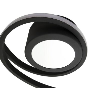 Lindby LED stropné svietidlo Thalina, 45 cm, stmievateľné, Infinity Tunnel