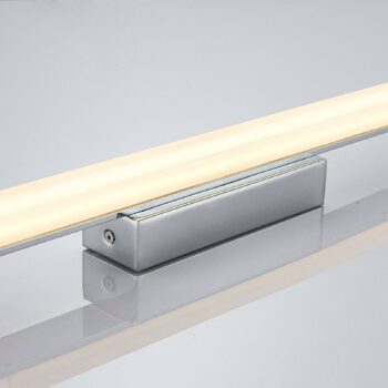 Lindby LED stropné svietidlo do kúpeľne Levke, 75 cm, stmievateľné, IP44