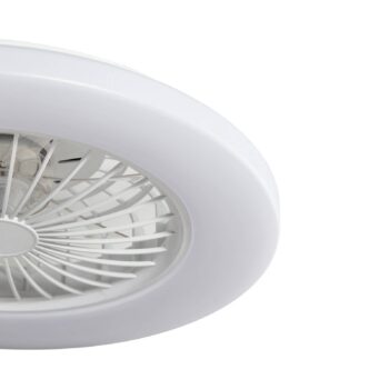 Lindby LED stropný ventilátor Vedin, DC, tichý, Ø 49 cm, CCT