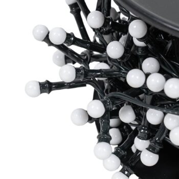 Lindby LED svetelná reťaz Miyu, 1 800 K, časovač, 15 m, IP44