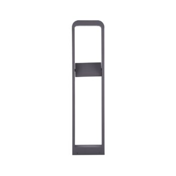 Lindby LED svetlo na chodník Darko, 100 cm, sivé, kov, IP54