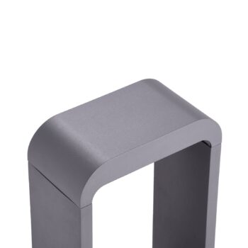 Lindby LED svetlo na chodník Darko, 100 cm, sivé, kov, IP54