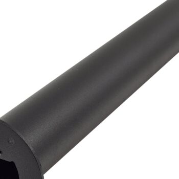 Lindby LED svetlo na chodník Luzian, výška 120 cm, čierne, zemný hrot