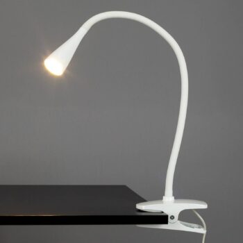 Lindby LED svietidlo Baris, biele, výška 44 cm, 3000K