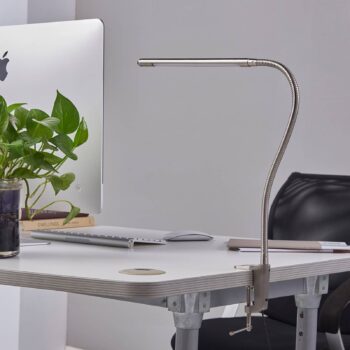 Lindby LED svietidlo Lionard, 53 cm, matný nikel, kov