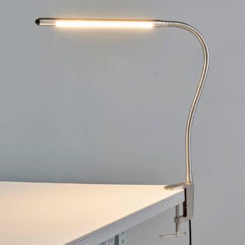 Lindby LED svietidlo Lionard, 53 cm, matný nikel, kov