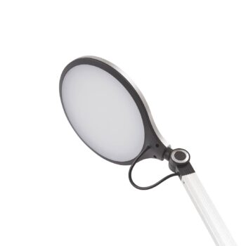 Lindby LED svietidlo Nyxaris, strieborné, kov, CCT, 52 cm
