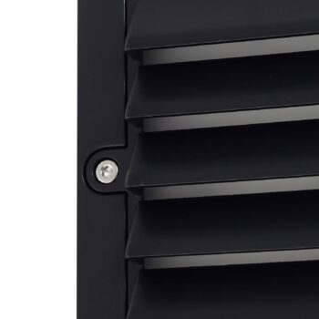 Lindby LED vonkajšie nástenné svietidlo Muro, čierne, PC, sada 2 ks