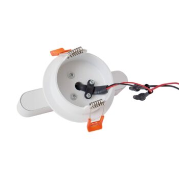 Lindby LED vstavané svetlo Eldrin, biele, svetelné body, 13,1 cm