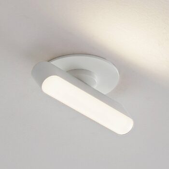 Lindby LED vstavané svetlo Eldrin, biele, svetelný pás, 13,1 cm