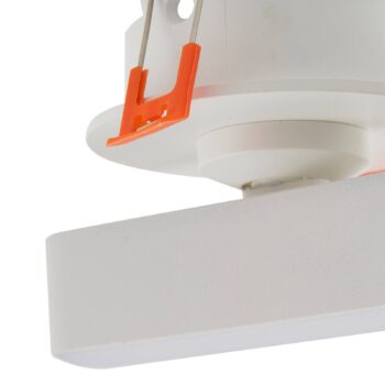 Lindby LED vstavané svetlo Eldrin, biele, svetelný pás, 13,1 cm