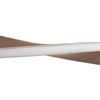 Lindby LED závesné svietidlo Jaren, čierne/hnedé, 100 cm, CCT