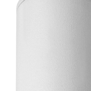 Lindby LED závesné svietidlo Lumaro, biele, Ø 3cm, hliník, 48V, stmievateľné