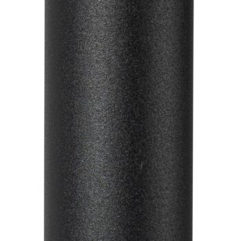 Lindby LED závesné svietidlo Lumaro, čierne, Ø3cm, hliník, 48V, stmievateľné
