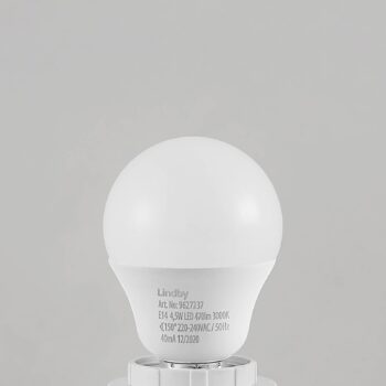 Lindby LED žiarovka E14 G45 4,5W 3000K opál sada 10 ks