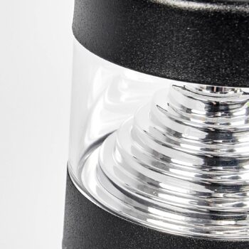 Lindby LED žiarovka Lanea, 40 cm, čierna, nerezová oceľ, IP44