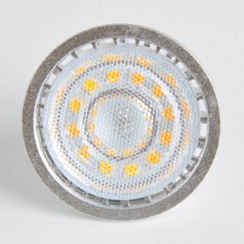 Lindby LED žiarovka, reflektor, GU10, 5 W, číra, 3 000 K