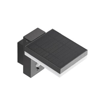 Lindby Laira solárne nástenné LED svetlo, 15,5cm