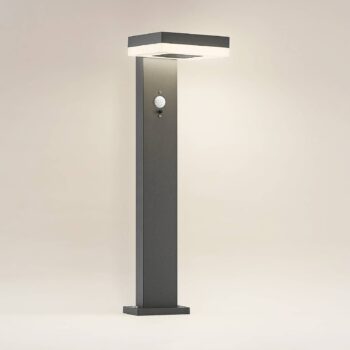 Lindby Laira solárne soklové LED svietidlo, 50 cm