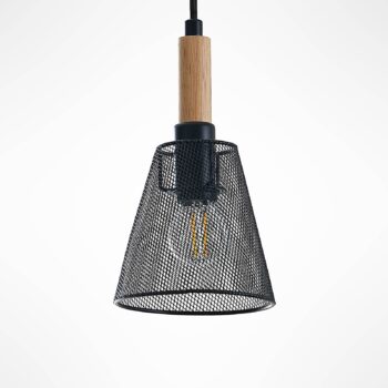 Lindby Layne závesná lampa, košiky, 5-pl.
