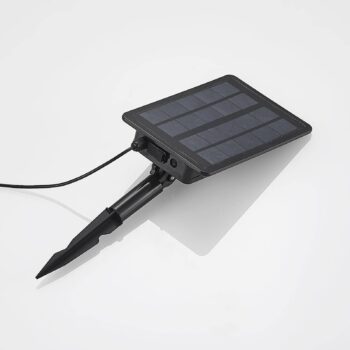 Lindby Lexiane LED solárne lampy, sada 3 ks, nerezová oceľ