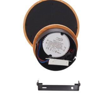 Lindby Manel LED reflektor drevo 1 svetlo