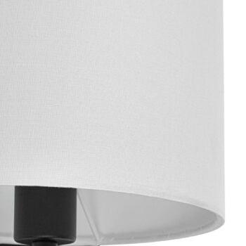 Lindby Nástenné svetlo Florens, čierne, LED lampa na citanie, 23,5 cm
