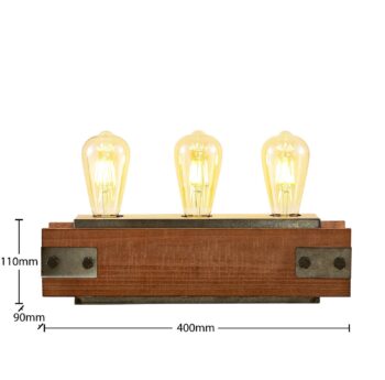Lindby Nilaska stolná lampa, 3-plameň