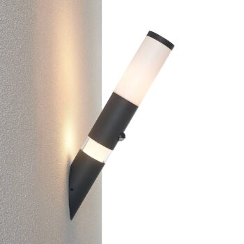Lindby Okari vonkajšie svietidlo, snímač, pochodeň
