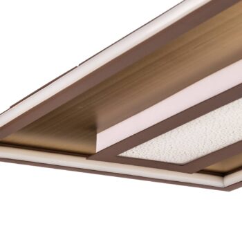 Lindby Pekela LED stropné svietidlo, hranaté, 110 x 40 cm