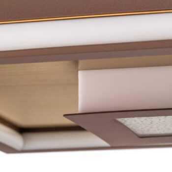 Lindby Pekela LED stropné svietidlo, hranaté, 110 x 40 cm