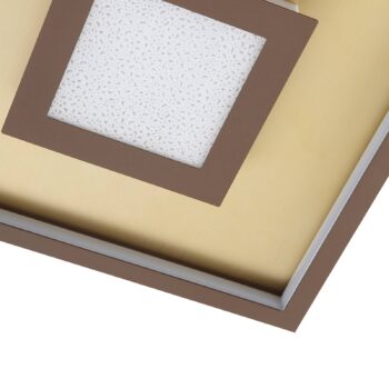Lindby Pekela LED stropné svietidlo, hranaté, 40 cm