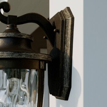 Lindby Philody vonkajšia nástenná lampa, 29 cm