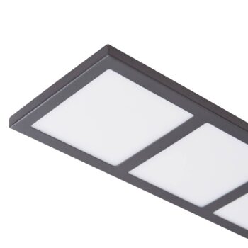 Lindby Raymie stropné LED svetlo, dĺžka 84 cm RGBW