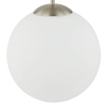 Lindby Rhona svietidlo opálová sklenená guľa 30 cm